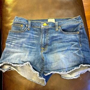 J. Crew Mid-rise Denim Shorts